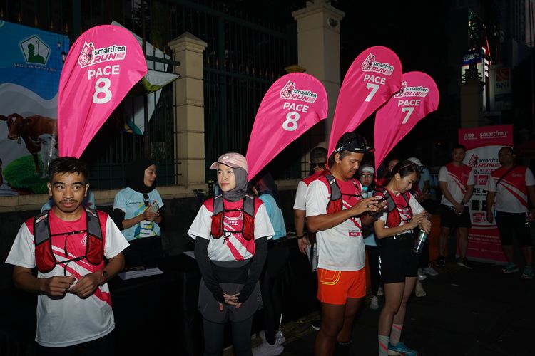 Race photo from Smartfren Run 2024 Vibes