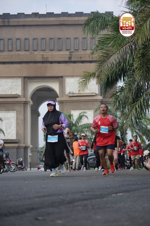 Race photo from Kediri Half Marathon 2025