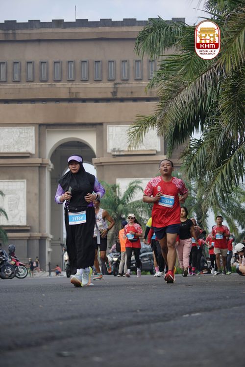 Race photo from Kediri Half Marathon 2025