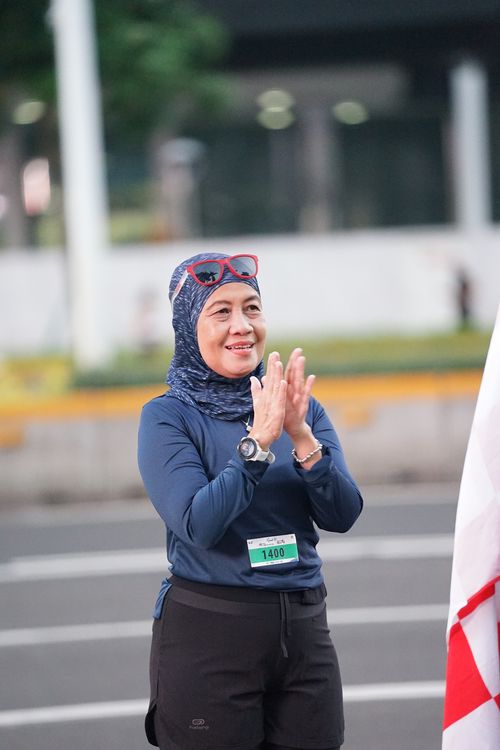Race photo from Lari Bareng Yuk!