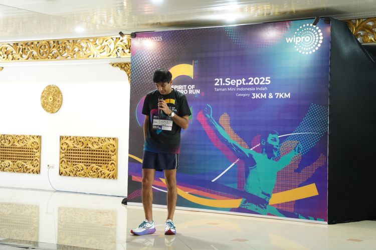 Race photo from WIPRO RUN 2025 - Vitalis Unza 20th Anniversary