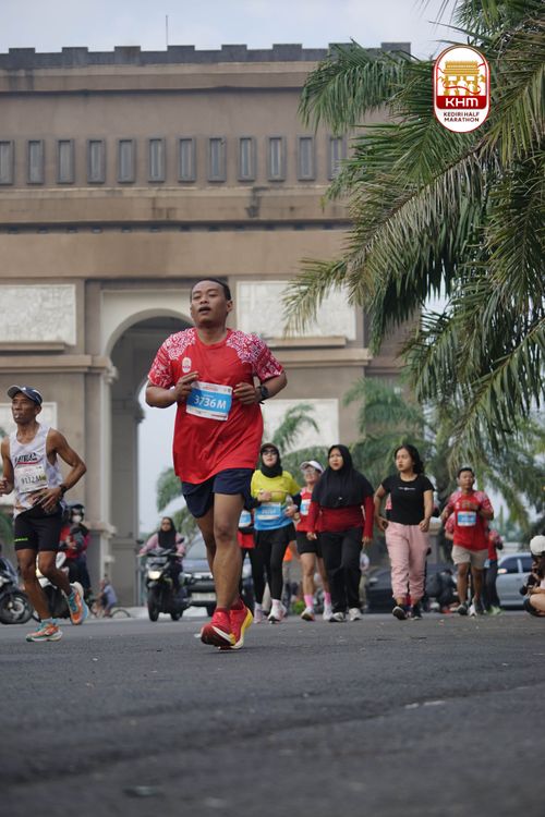 Race photo from Kediri Half Marathon 2025