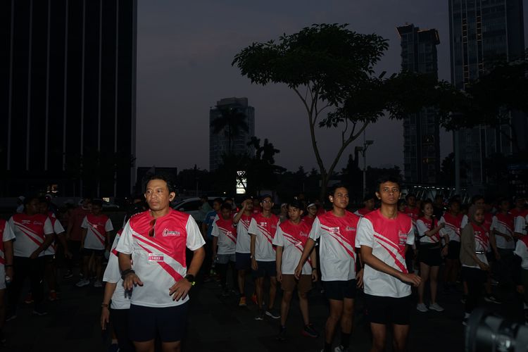Race photo from Smartfren Run 2024 Vibes