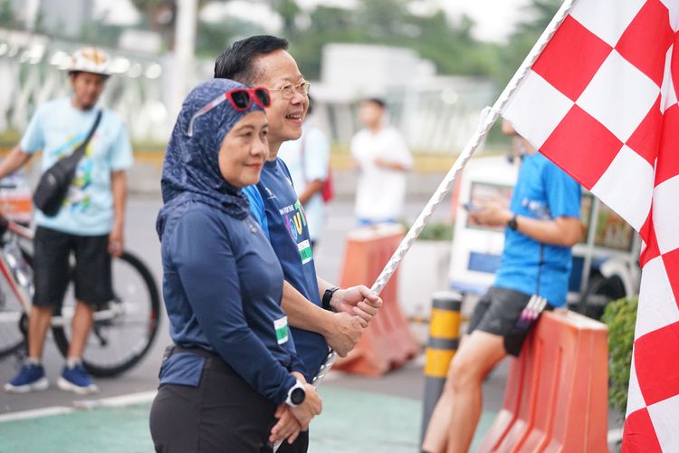 Race photo from Lari Bareng Yuk!