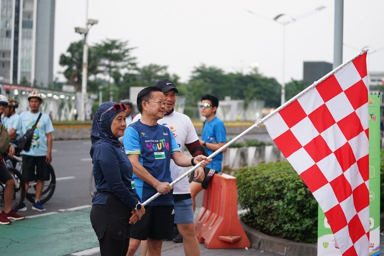 Race photo from Lari Bareng Yuk!