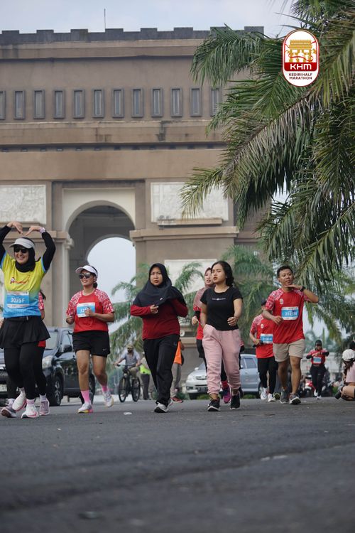 Race photo from Kediri Half Marathon 2025