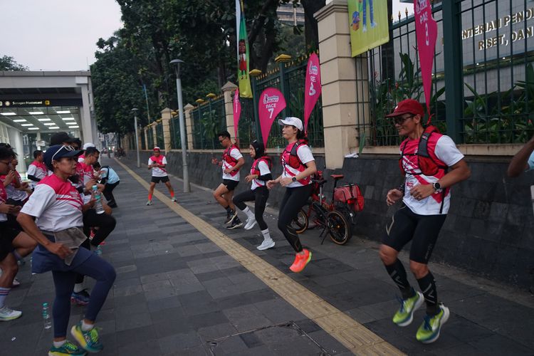 Race photo from Smartfren Run 2024 Vibes