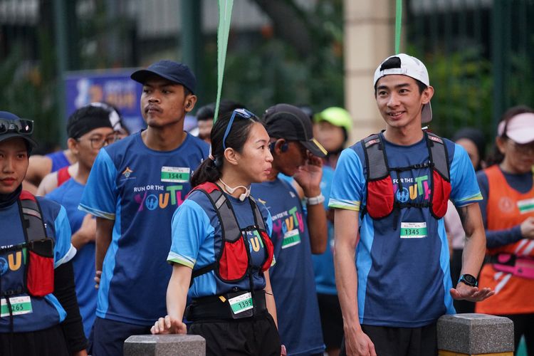 Race photo from Lari Bareng Yuk!