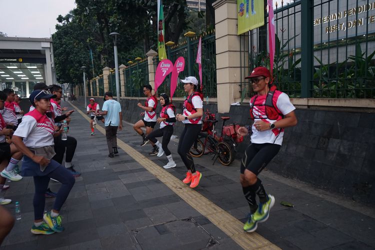 Race photo from Smartfren Run 2024 Vibes