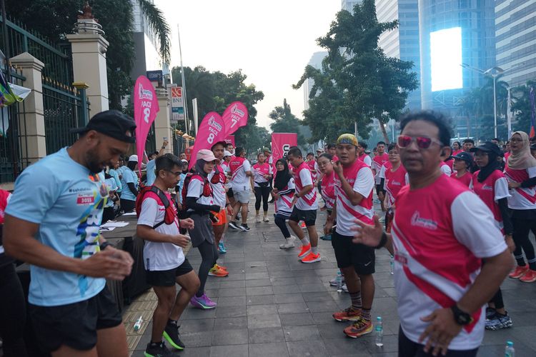 Race photo from Smartfren Run 2024 Vibes