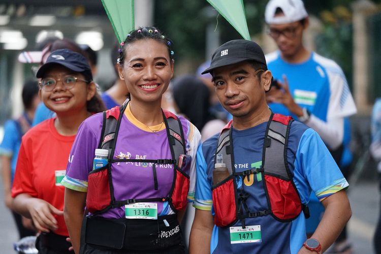Race photo from Lari Bareng Yuk!
