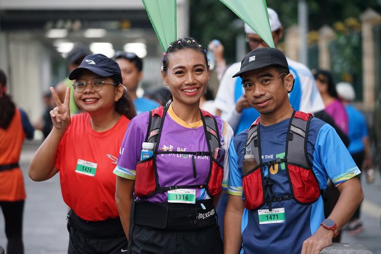 Race photo from Lari Bareng Yuk!