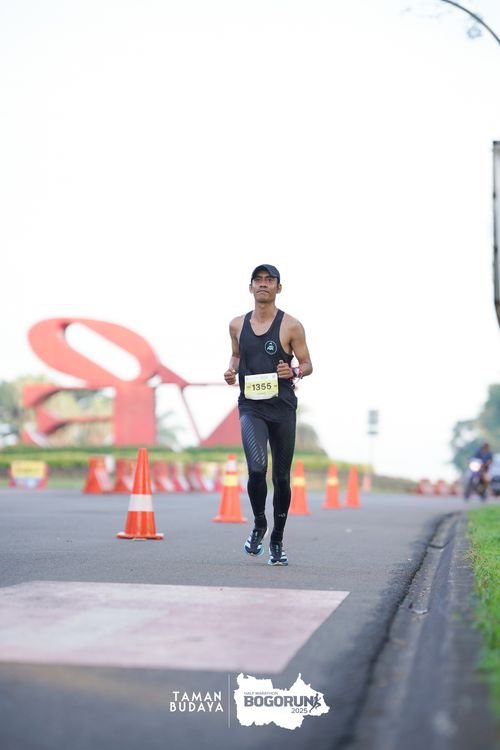 Race photo from Taman Budaya x BOGORUN 2025