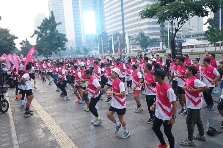Race photo from Smartfren Run 2024 Vibes