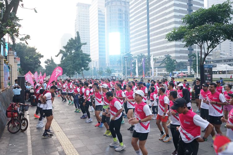 Race photo from Smartfren Run 2024 Vibes