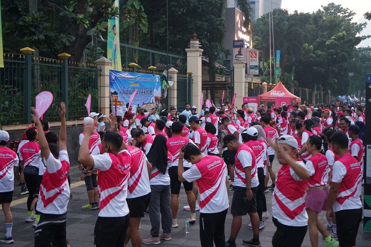 Race photo from Smartfren Run 2024 Vibes