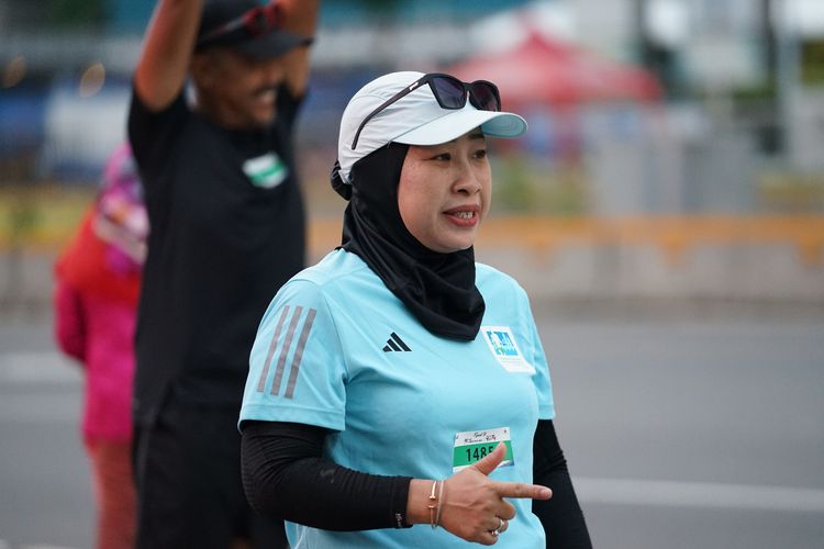 Race photo from Lari Bareng Yuk!
