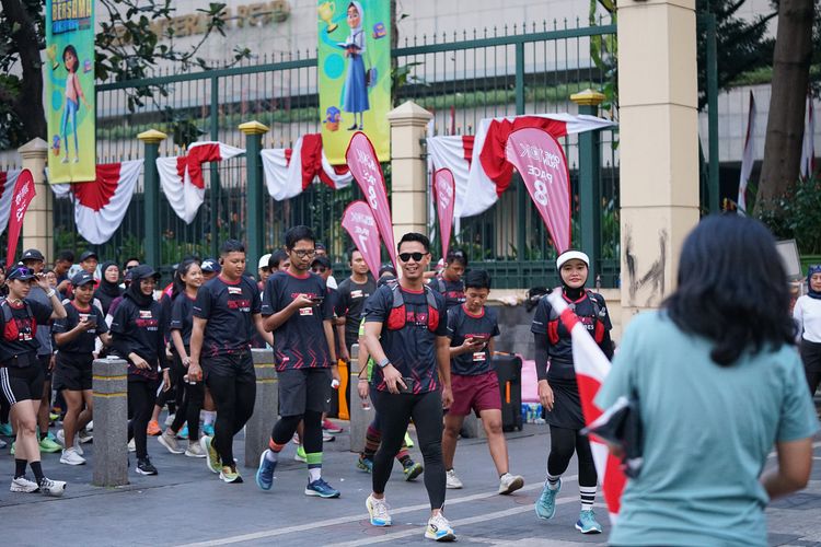 Race photo from One Run 10K Vibes 2024