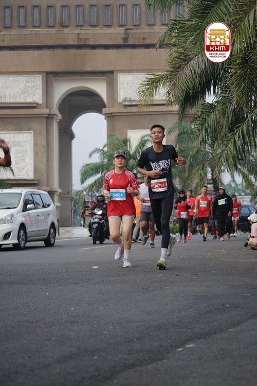 Race photo from Kediri Half Marathon 2025