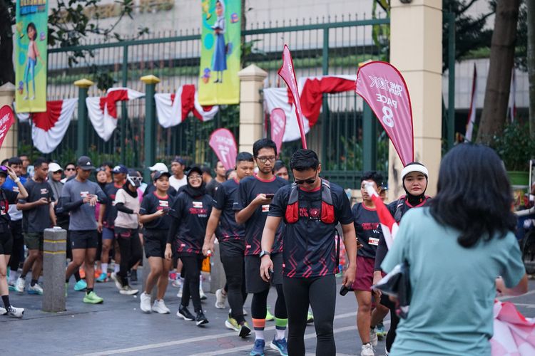 Race photo from One Run 10K Vibes 2024
