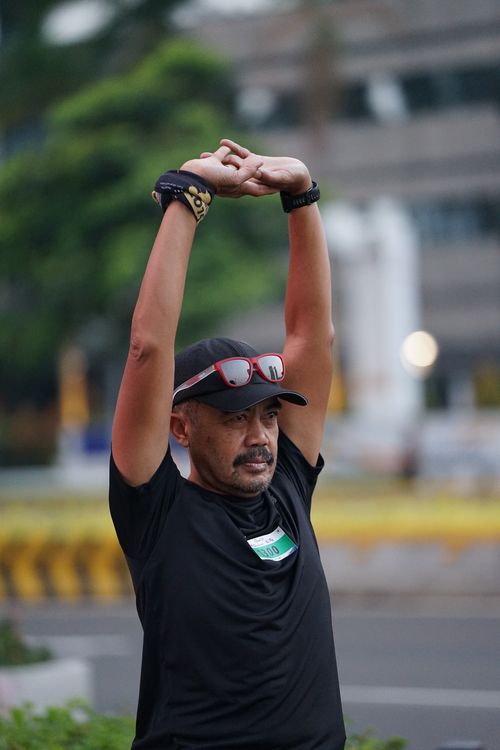 Race photo from Lari Bareng Yuk!