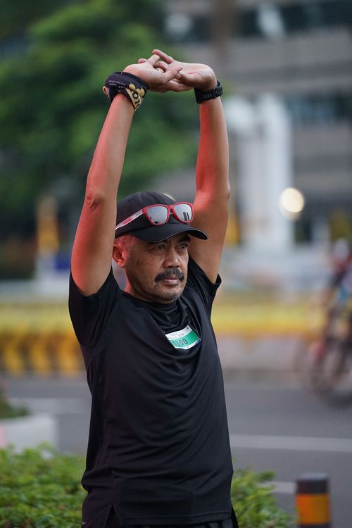 Race photo from Lari Bareng Yuk!