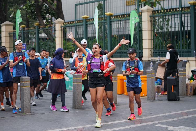 Race photo from Lari Bareng Yuk!