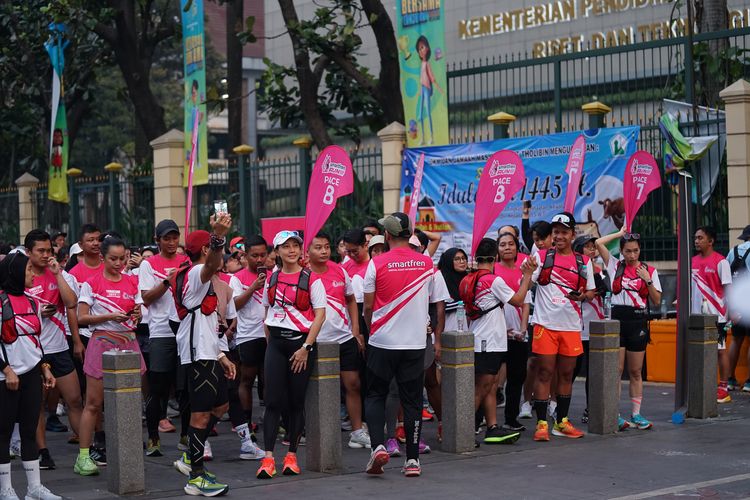 Race photo from Smartfren Run 2024 Vibes
