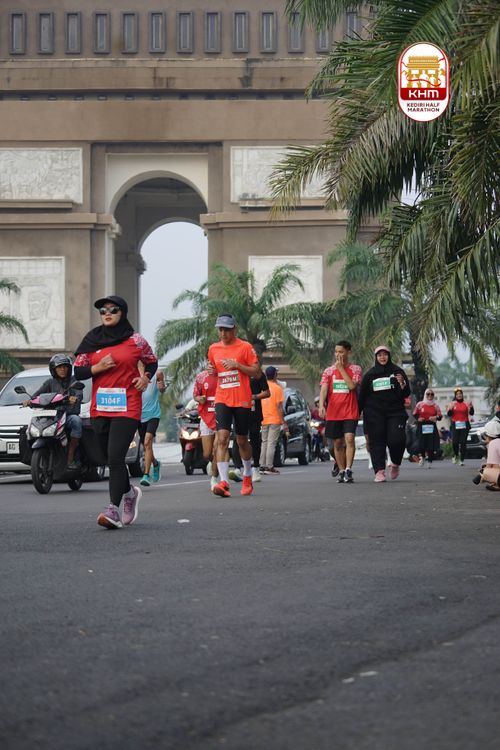 Race photo from Kediri Half Marathon 2025
