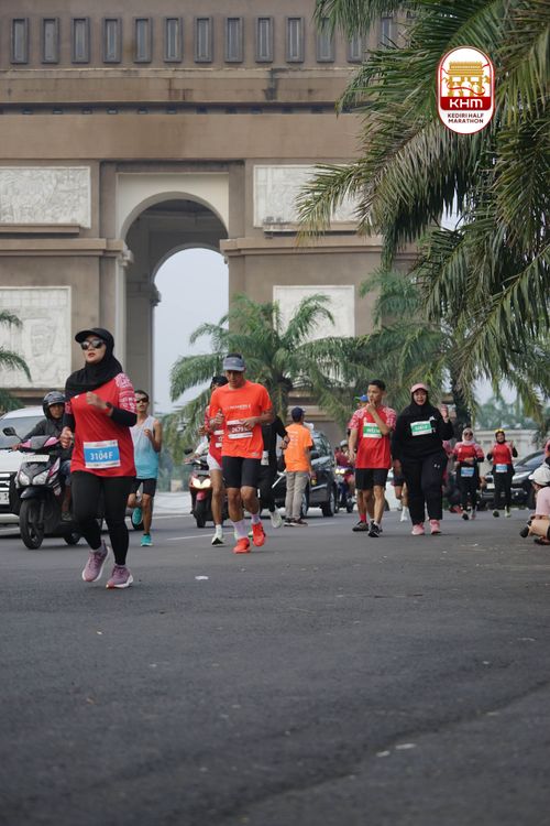 Race photo from Kediri Half Marathon 2025