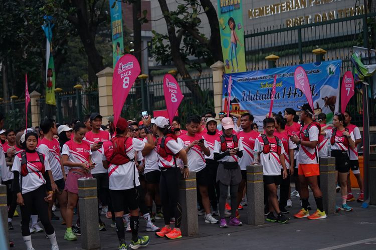 Race photo from Smartfren Run 2024 Vibes
