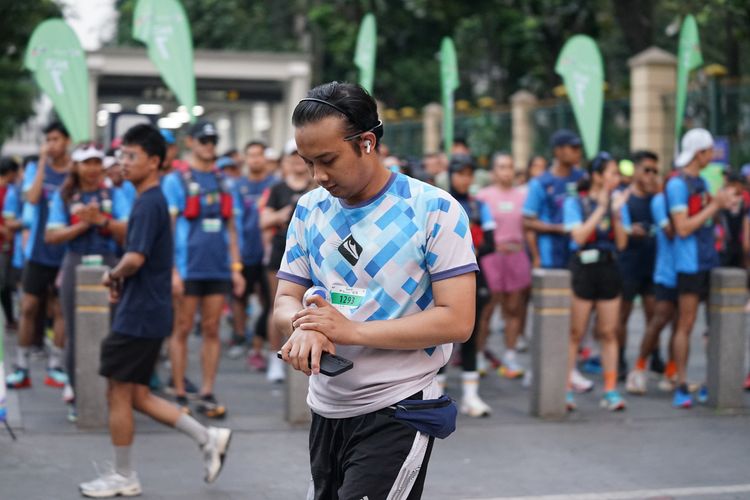 Race photo from Lari Bareng Yuk!