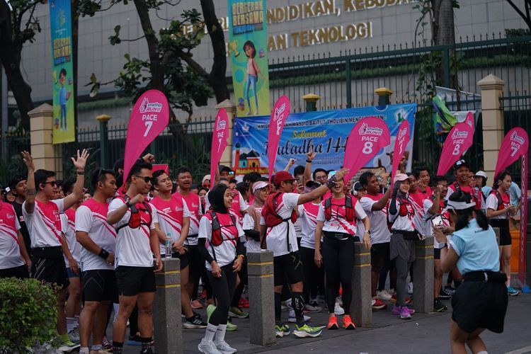 Race photo from Smartfren Run 2024 Vibes