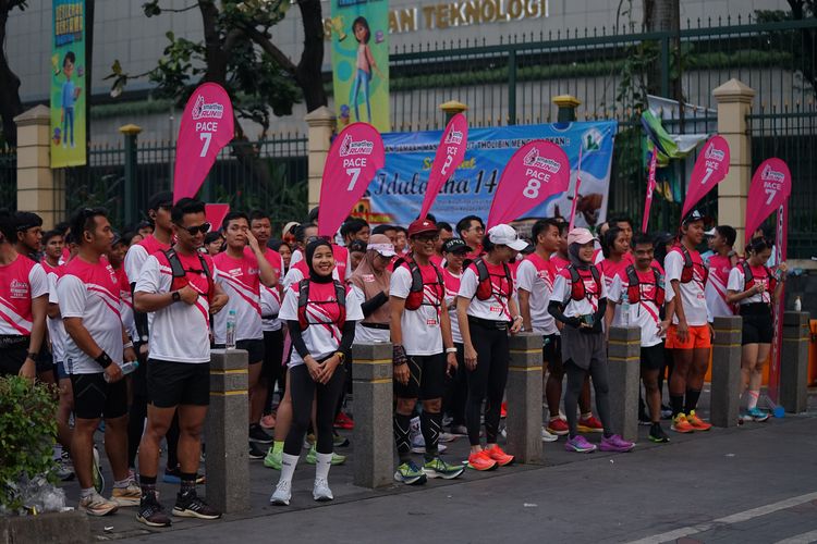Race photo from Smartfren Run 2024 Vibes