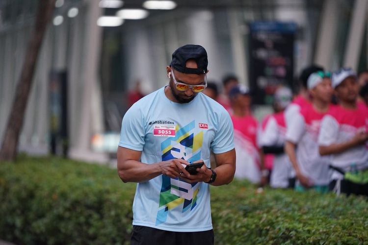 Race photo from Smartfren Run 2024 Vibes