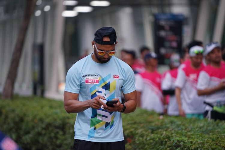 Race photo from Smartfren Run 2024 Vibes