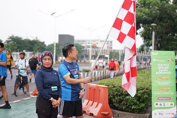 Race photo from Lari Bareng Yuk!