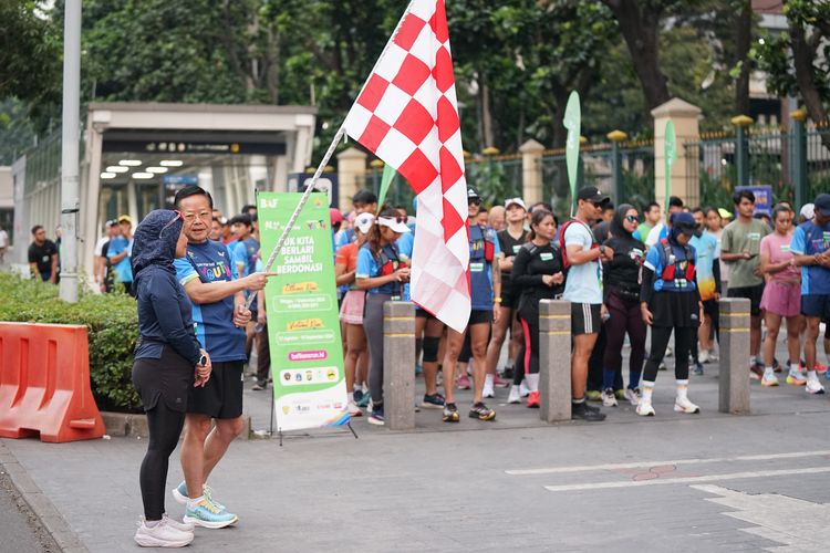 Race photo from Lari Bareng Yuk!