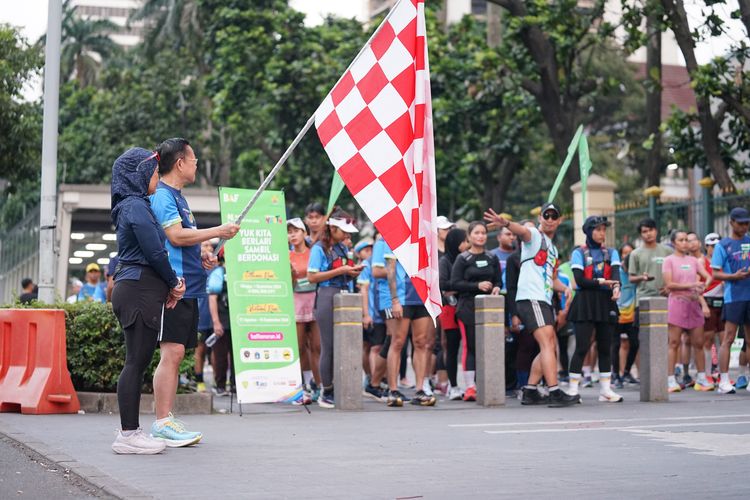 Race photo from Lari Bareng Yuk!