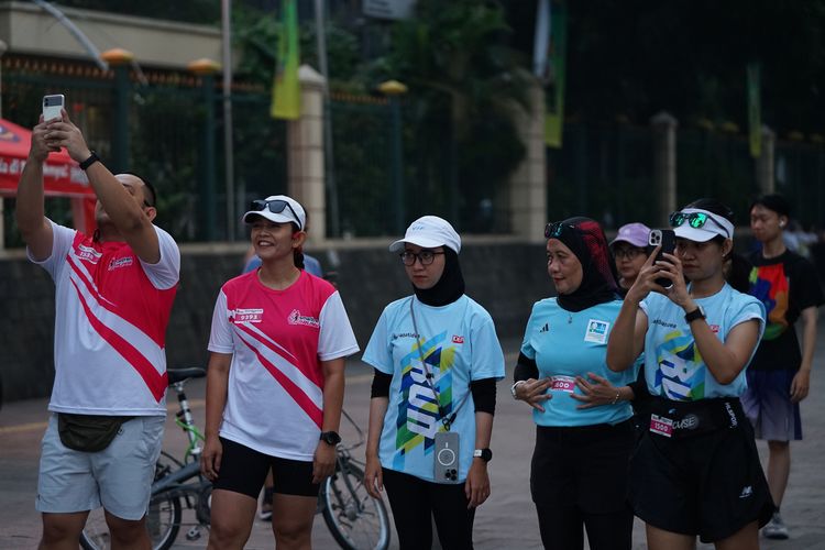Race photo from Smartfren Run 2024 Vibes