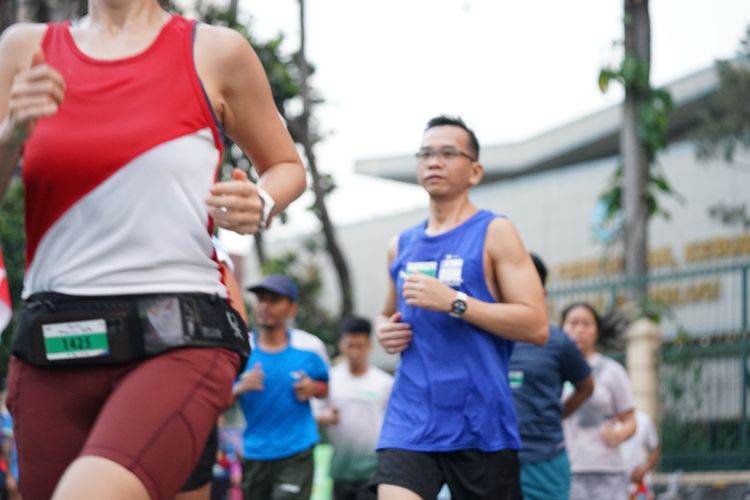Race photo from Lari Bareng Yuk!