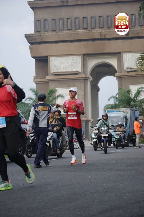 Race photo from Kediri Half Marathon 2025
