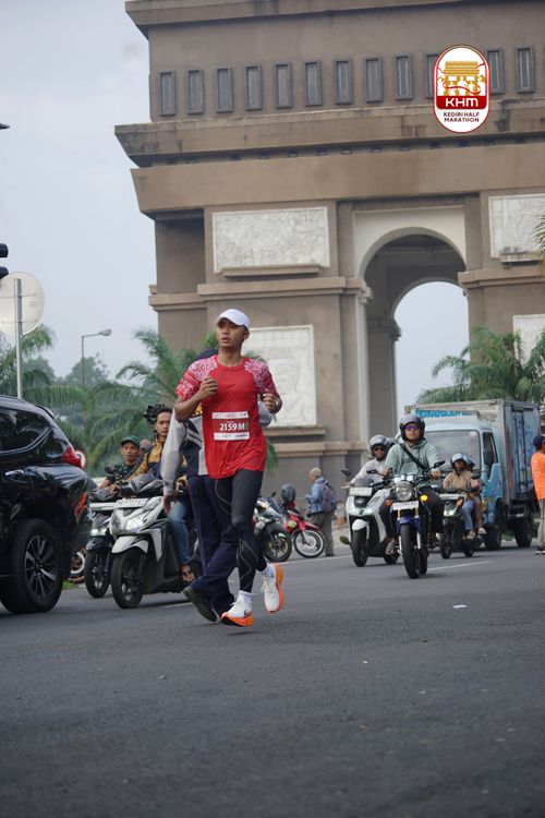 Race photo from Kediri Half Marathon 2025