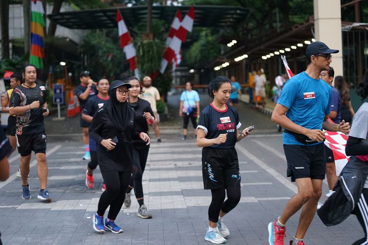 Race photo from One Run 10K Vibes 2024