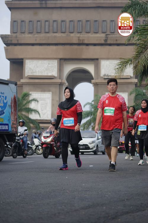 Race photo from Kediri Half Marathon 2025