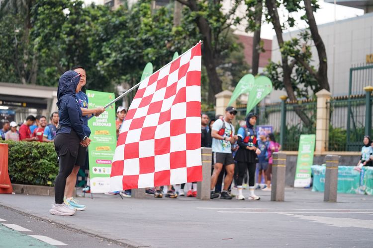 Race photo from Lari Bareng Yuk!