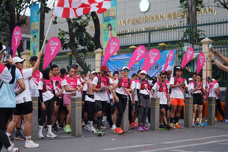 Race photo from Smartfren Run 2024 Vibes
