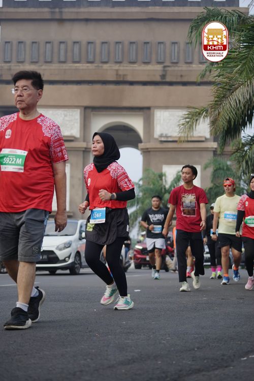 Race photo from Kediri Half Marathon 2025