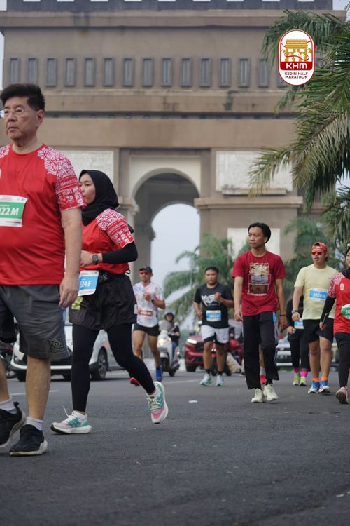 Race photo from Kediri Half Marathon 2025