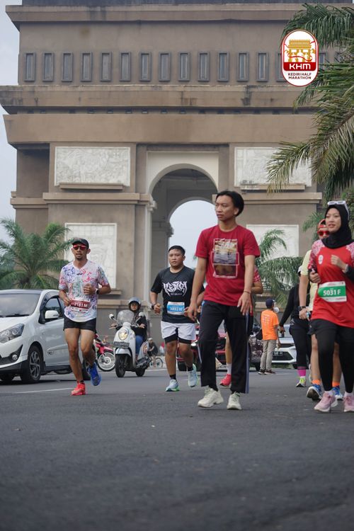 Race photo from Kediri Half Marathon 2025